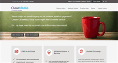 Desktop Screenshot of clearmedia.be
