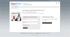 Desktop Screenshot of connect.clearmedia.be